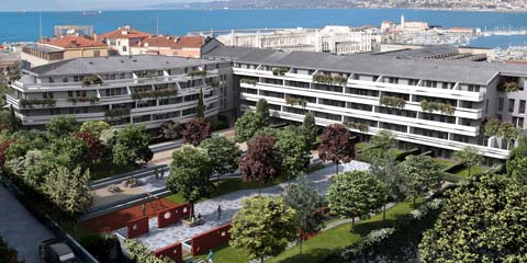 Verdemare: progetto isolato urbano a Trieste con giardino - 03